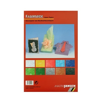 Блок японска хартия, 25 g/m2, 22,5 x 32,5, 10 л, разноцветена