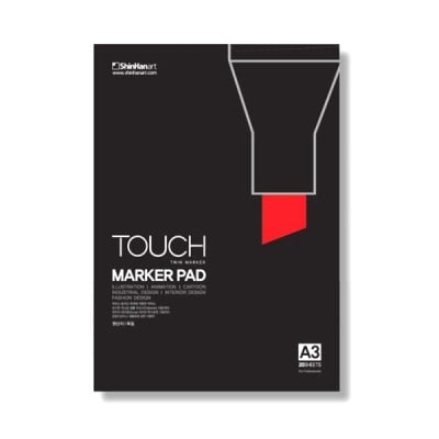 Блок за рисуване с TOUCH MARKER, А3, 20 л.
