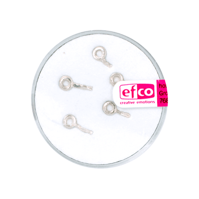 Част за бижу, халка, 3 mm, 5 бр., Silver 925