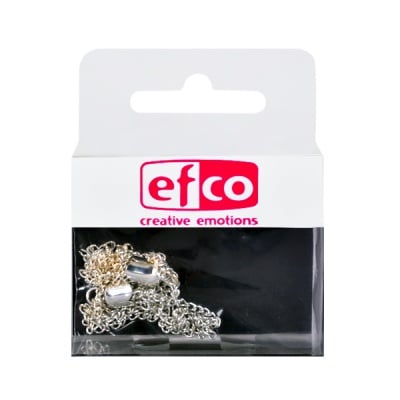 Част за бижу, висулка, 6 х 45 mm, 2 броя, посребрена