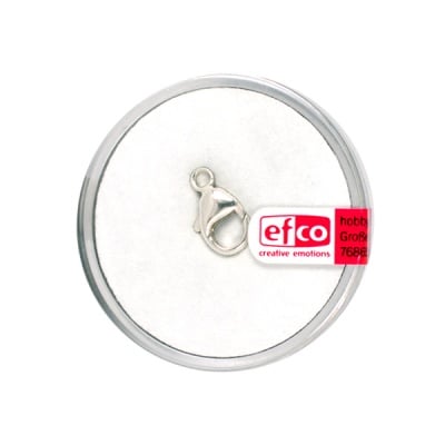 Част за бижу, закопчалка, 13 mm, 1 бр., Silver 925