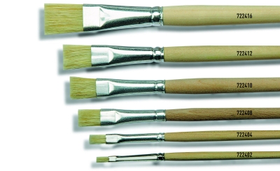 Четка плоска Hobby Line Basic, четина, Gr.16