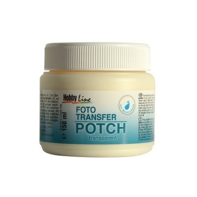 Лепило фототрансферно, Hobby Line, FOTO TRANSFER POTCH, 150 ml