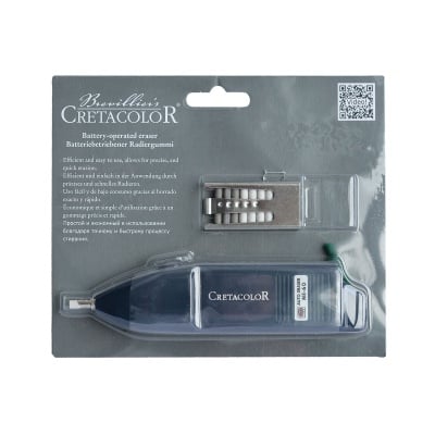 Гумичка на батерия CretaColor плюс пълнители, 14 части