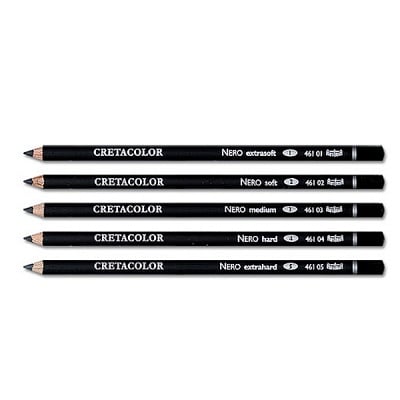 Пастелен черен молив CretaColor, Nero Drawing