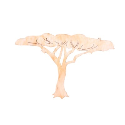Деко фигурка африканско старо дърво, дърво,  80 mm
