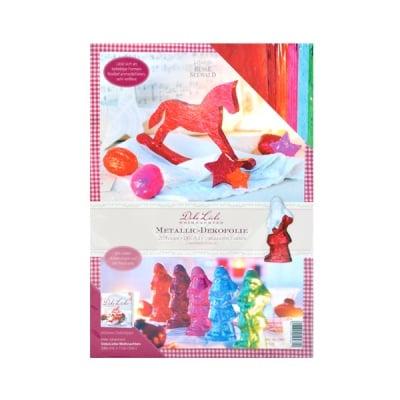 Deko Liebe Metallic-Dekofolie