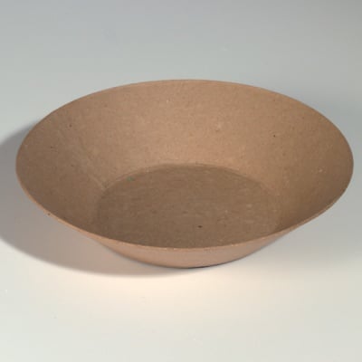 Декоративна чиния от картон, 25 x 5 cm