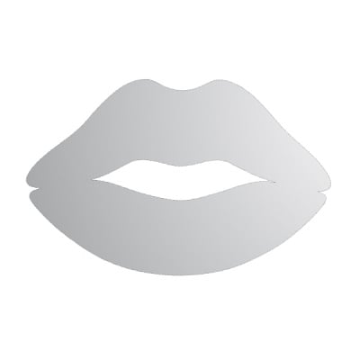 Декоративна фигура RicoDesign, ЦЕЛУВКА, SILVER, 6/9 cm