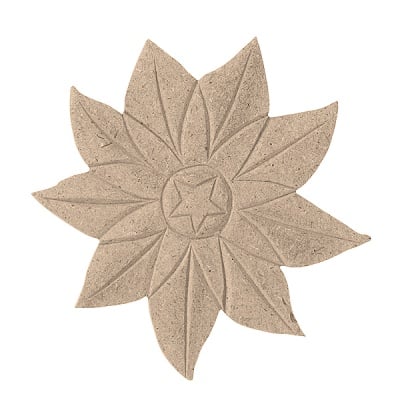 Декоративна фигура RicoDesign, ДАЛИЯ ЦВЯТ, MDF, 11/12/0.5 cm