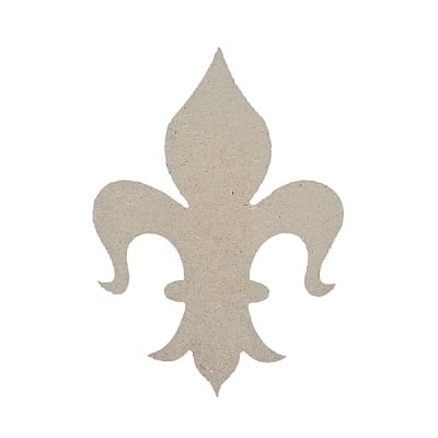 Декоративна фигура RicoDesign, ФРЕНСКА ЛИЛИЯ, MDF, 15/6/0.5 cm