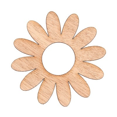 Декоративна фигура RicoDesign, ГЕРБЕР, MDF, 8/8 cm