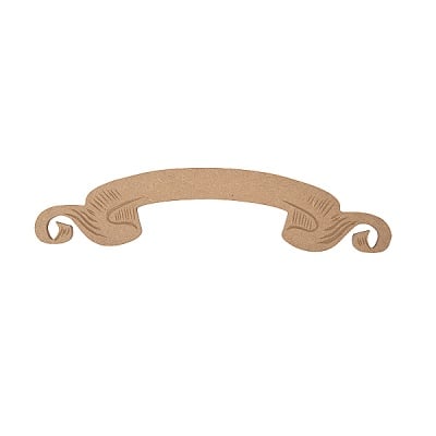 Декоративна фигура RicoDesign, ГОЛЯМ БАНЕР, MDF, 26/6 CM
