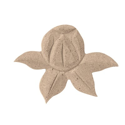 Декоративна фигура RicoDesign, МАК ПЪПКА, MDF, 5.5/8/0.5 cm