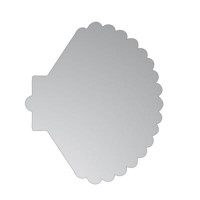 Декоративна фигура RicoDesign, МИДА, SILVER, 10/8.5 cm