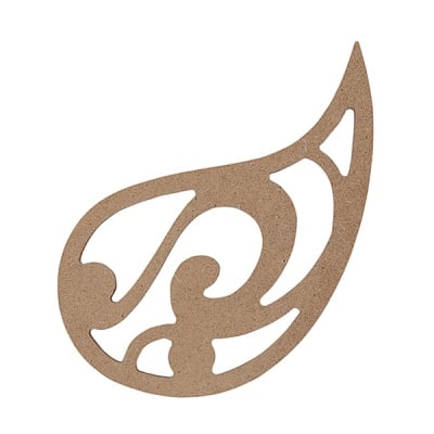 Декоративна фигура RicoDesign, МОТИВ 2, MDF, 7.7/11 CM