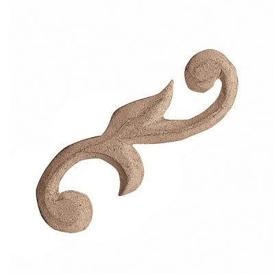 Декоративна фигура RicoDesign, ОРНАМЕНТ 2 ДЕСЕН, MDF, 8.5/3/O.5 cm