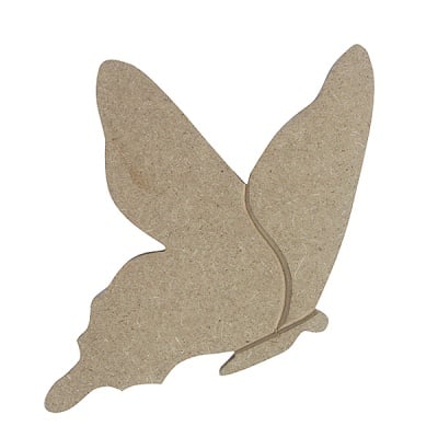 Декоративна фигура RicoDesign, ПЕПЕРУДА, MDF, 7/9/0.5 cm