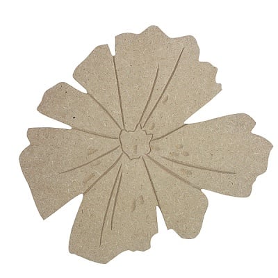 Декоративна фигура RicoDesign, СЛЕЗ ГОЛЯМА, MDF, 15/13.5/0.5 cm