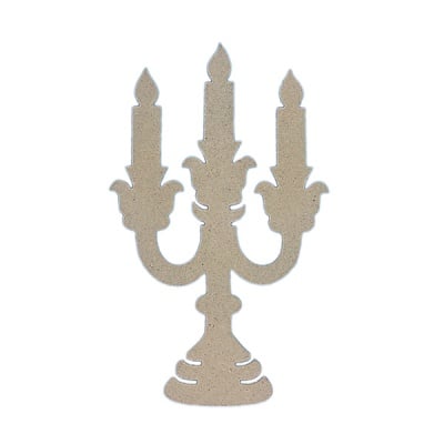 Декоративна фигура RicoDesign, СВЕЩНИК, MDF, 16.5/10/0.5 cm