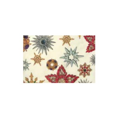 Декупажна хартия с мотиви, 40 g/m2, 50 x 70 cm, 1л, Украшения звезди