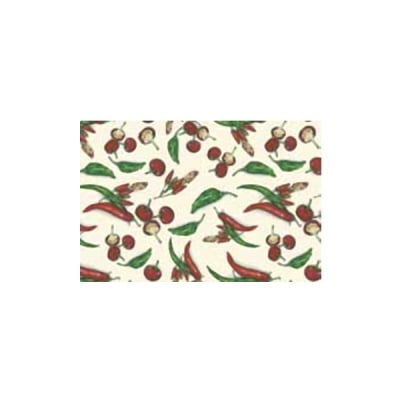 Декупажна хартия с мотиви, 85 g/m2, 50 x 70 cm, 1л, Люти чушки