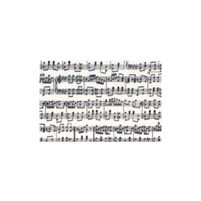 Декупажна хартия с мотиви, 85 g/m2, 50 x 70 cm, 1л, Ноти