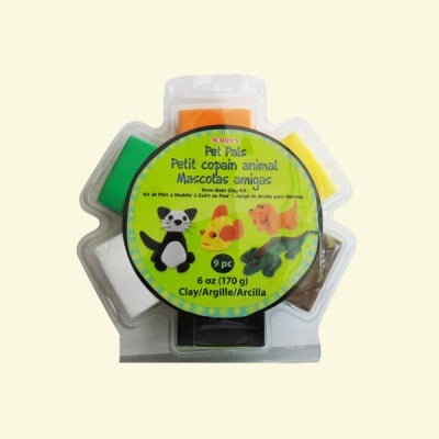 Детски комплект Shape & Bake Sculpey, домашни любимци