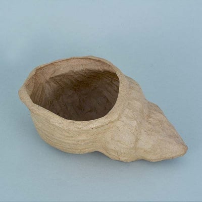 Фигура от папие маше, червей, 23 x 14 x 12 cm