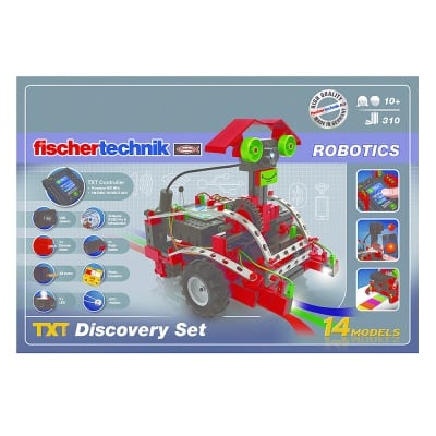 Конструктор FischerTechnik, ROBO TXT Discovery Set, 10+