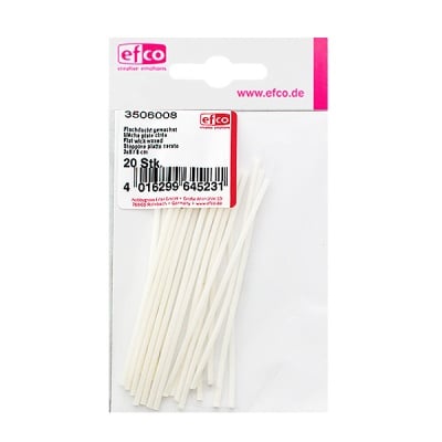 Фитил, плосък, 3x8 / 8 cm, 20 бр.,