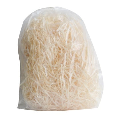 Хартиени ленти за декорация, 30 g, цвят слама