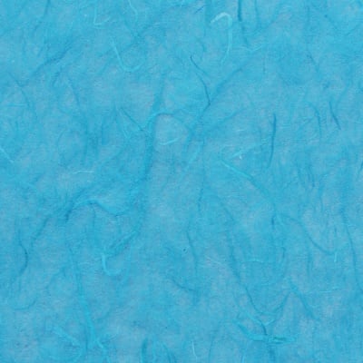 Хартия копринена с влакна, 25 g/m2, 50 x 70 cm, 1л, небесносиня