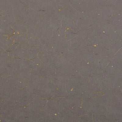 Хартия копринена с влакна, 35g/m2, 50x70cm, 1л, зелена златен ефект