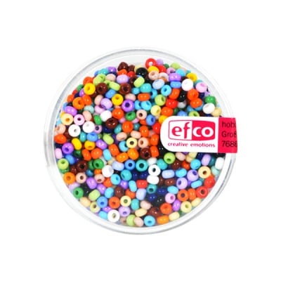 Индиански перли, непрозрачни, ф 2,6 mm, ~1100 бр.