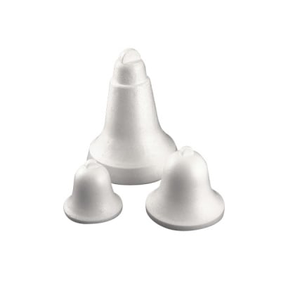 Камбанка от стиропор, бял, H 210 mm