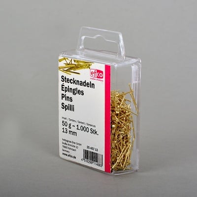 Карфици метални, 13 mm, 50 g ~ 1000, позлатени