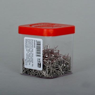 Карфици метални, 18 mm, 50 g ~ 900, никелирани