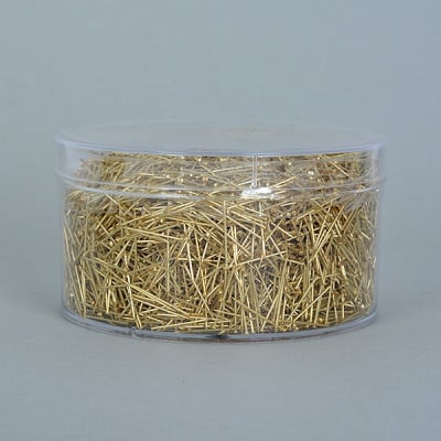 Карфици метални, 18 мм, 500 g, позлатени