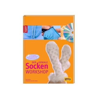 Книга техн.литература, Der geniale Socken-Workshop, m. DVD