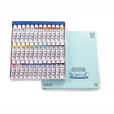 Комплект акрилни бои ARTISTS' ACRYLIC, 20 ml, 36 цв.