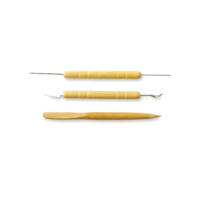 Комплект инструменти за моделиране, 3 части