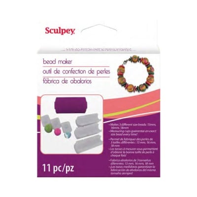 Комплект изработка на перли от глина Sculpey, 11 части
