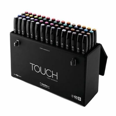 Комплект маркери TOUCH TWIN, 60 бр., Set B