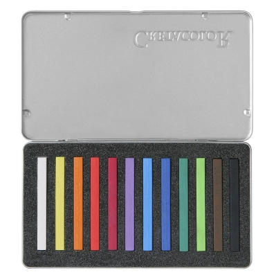 Комплект пастели CretaColor, PASTEL CARRE, 12 цвята