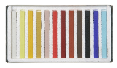 Комплект пастели PORTRAIT, PASTEL CARRE, 12 цвята