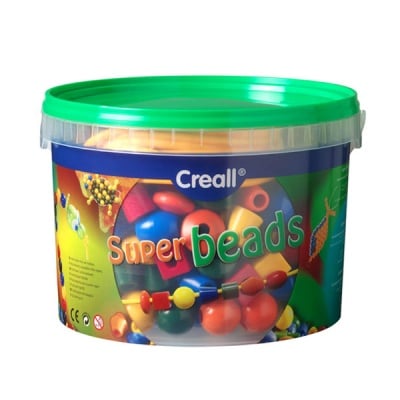 Комплект перли за нанизване CREALL SuperBeads, 245 части