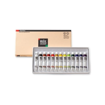 Комплект водни бои ARTISTS' WATER, 7.5 ml, 13 цв.