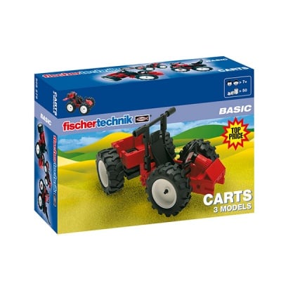 Конструктор FischerTechnik, Колички, деца на 7 г.