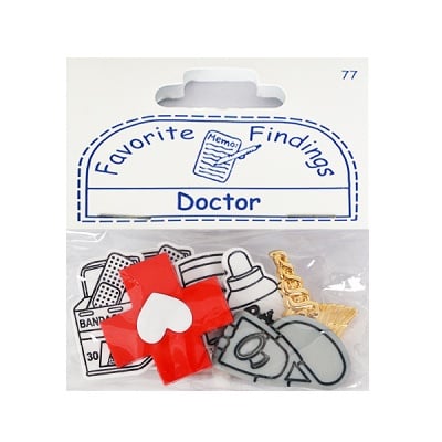 Копчета, Doctor, 7бр. бели/ сиви/ златни